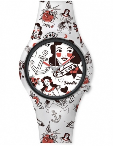 Ceas unisex Doodle Tattoo Mood DOTA003