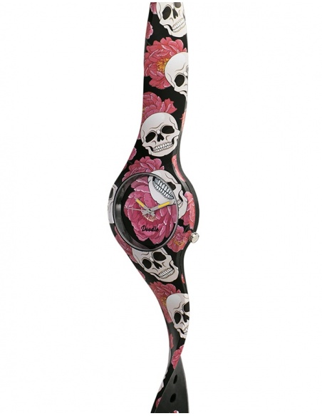Ceas de dama Doodle Santa Muerte Mood DO35013