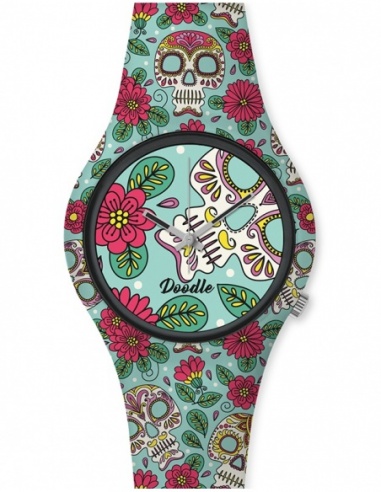 Ceas de dama Doodle Santa Muerte Mood DO35012