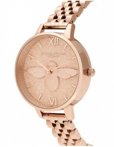 Ceas de dama Olivia Burton Glitter Bee OB16GD46