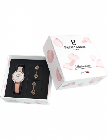 Ceas de dama Pierre Lannier Coffret 362G908