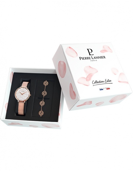 Ceas de dama Pierre Lannier Coffret 362G908