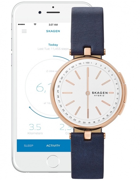 Smartwatch hibrid de dama Skagen Hybrid Smartwatch SKT1412