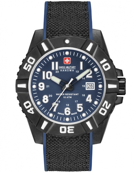Ceas barbatesc Swiss Military Black Carbon 06-4309.17.003