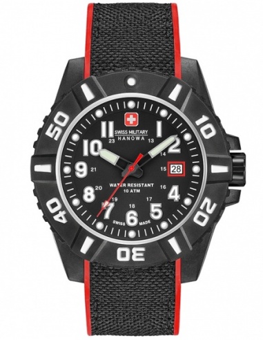Ceas barbatesc Swiss Military Black Carbon 06-4309.17.007.04