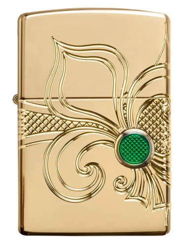 Bricheta Zippo 49108 Fleu-De-Lis Design