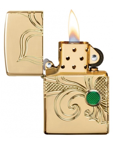 Bricheta Zippo 49108 Fleu-De-Lis Design