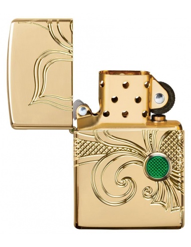 Bricheta Zippo 49108 Fleu-De-Lis Design