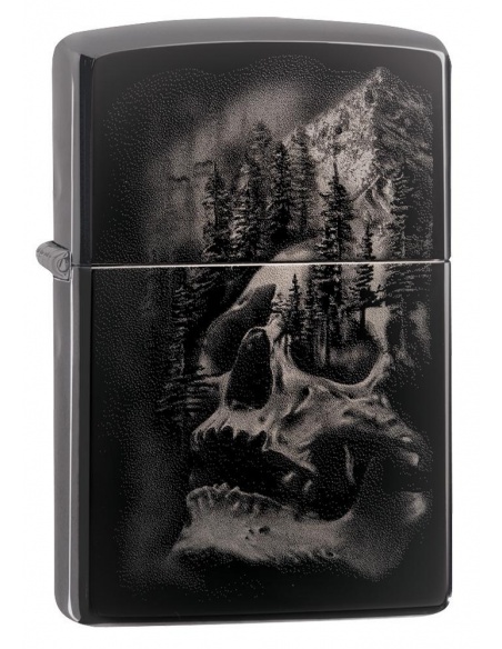 Bricheta Zippo 49141 Skull Mountain Design