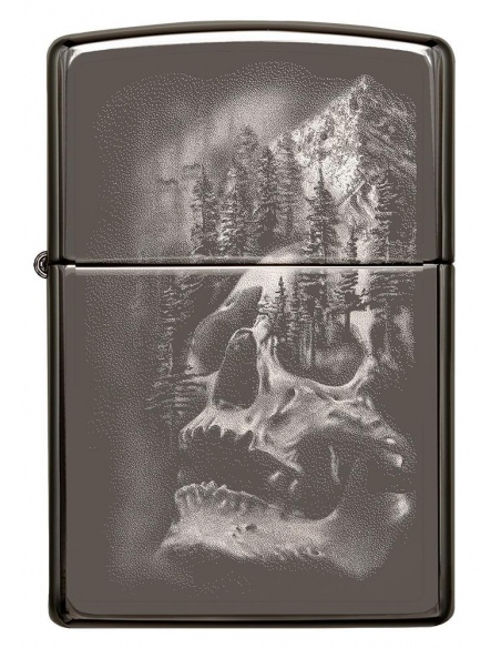 Bricheta Zippo 49141 Skull Mountain Design