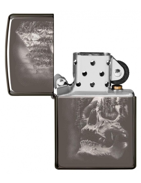 Bricheta Zippo 49141 Skull Mountain Design
