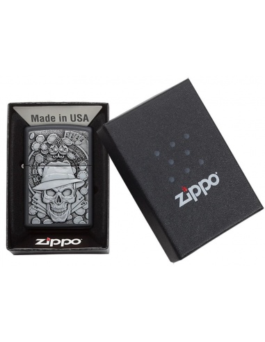 Bricheta Zippo 49183 Gambling Skull