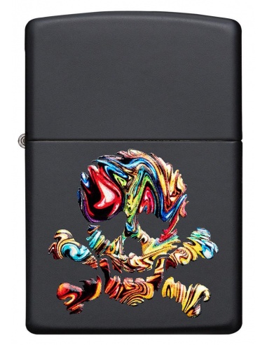 Bricheta Zippo 49187 Skull Design