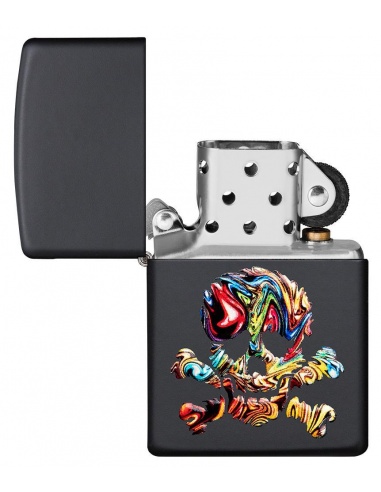 Bricheta Zippo 49187 Skull Design