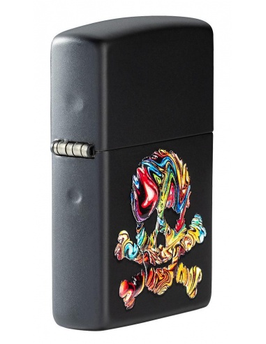 Bricheta Zippo 49187 Skull Design