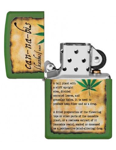Bricheta Zippo 49119 Cannabis Design