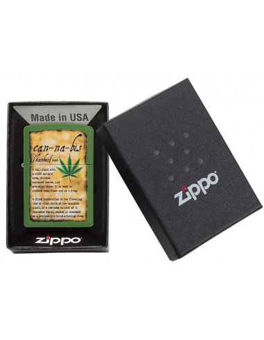 Bricheta Zippo 49119 Cannabis Design