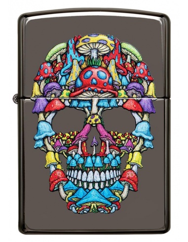 Bricheta Zippo 49135 Skull Design