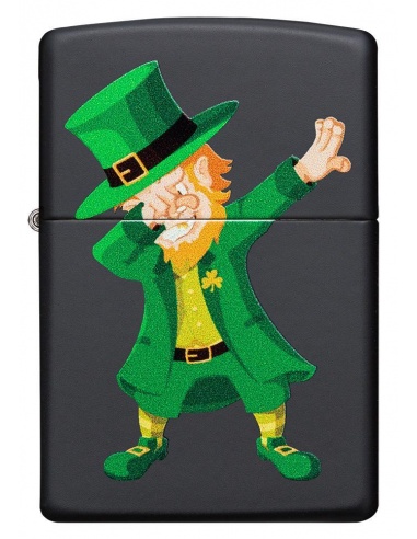 Bricheta Zippo 49124 Dabbing Leprechaun Design