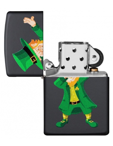 Bricheta Zippo 49124 Dabbing Leprechaun Design