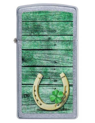 Bricheta Zippo 49123 Slim Horseshoe Design