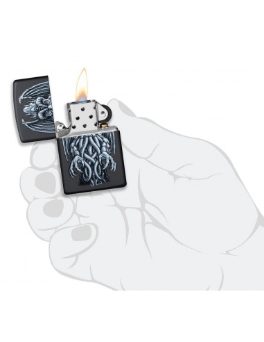 Bricheta Zippo 49122 Winged Monster Design