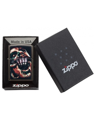 Bricheta Zippo 49117 Split Face Design