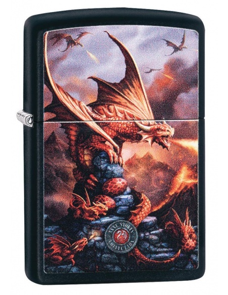 Bricheta Zippo 49097 Anne Stokes Dragon