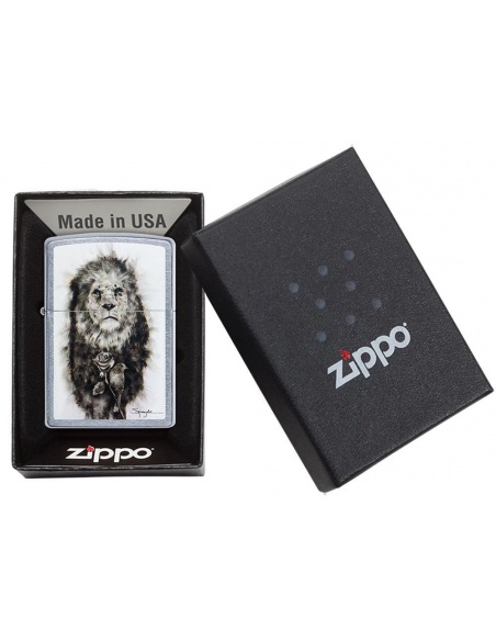 Bricheta Zippo 49088 Spazuk Lion and Rose