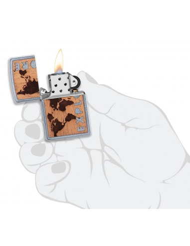 Bricheta Zippo 49171 Woodchuck USA Explore