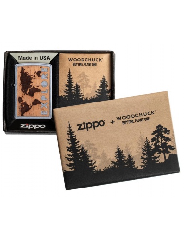 Bricheta Zippo 49171 Woodchuck USA Explore