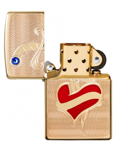 Brichetă Zippo 49303 Armor Heart and Sword