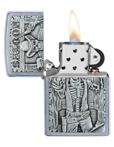 Brichetă Zippo 49298 Saloon Skull Emblem