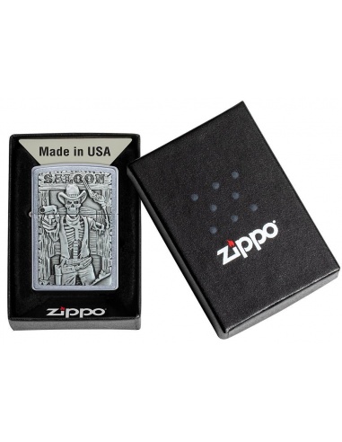 Brichetă Zippo 49298 Saloon Skull Emblem