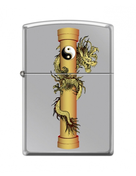 Bricheta Zippo 3542 Climbing Dragon - Yin/Yang