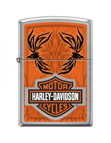 Bricheta Zippo 6888 Harley Davidson Logo & Tattoo Art