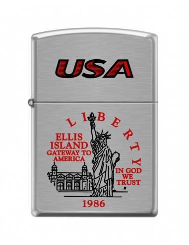 Bricheta Zippo 1047 USA Ellis Island-Statue of Liberty