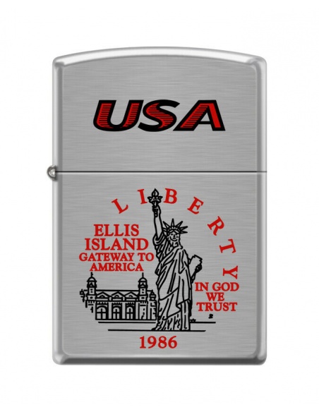 Bricheta Zippo 1047 USA Ellis Island-Statue of Liberty