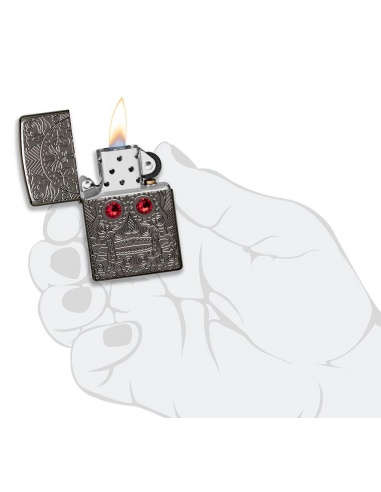 Brichetă Zippo 49300 Armor Day of the Dead Skull