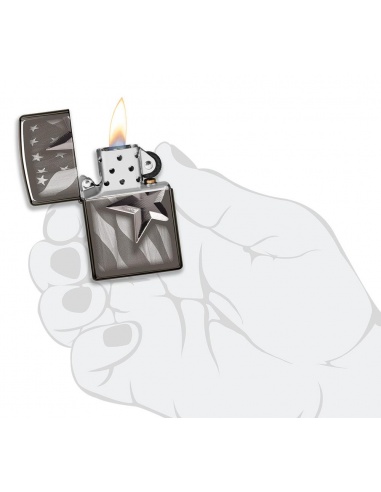Brichetă Zippo 49350 Armor Retro Star