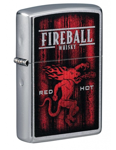 Set cadou brichetă Zippo + pahar shot Fireball 49348