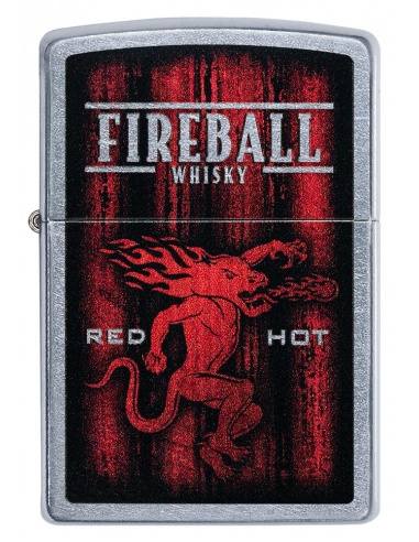 Set cadou brichetă Zippo + pahar shot Fireball 49348