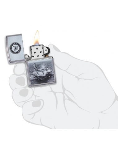 Brichetă Zippo 49319 US Navy Aircraft Carrier