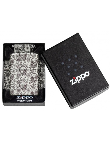 Brichetă Zippo 49458 Glow in the Dark Skulls
