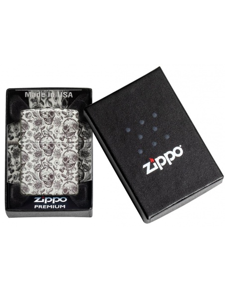 Brichetă Zippo 49458 Glow in the Dark Skulls