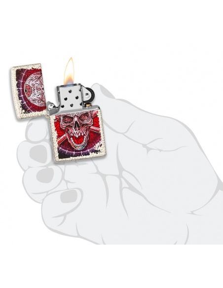 Brichetă Zippo 49410 Artistic Skull
