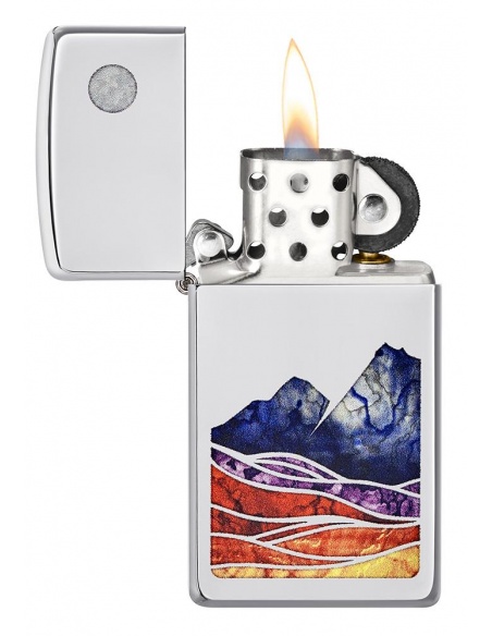Brichetă Zippo 49412 Slim Landscape