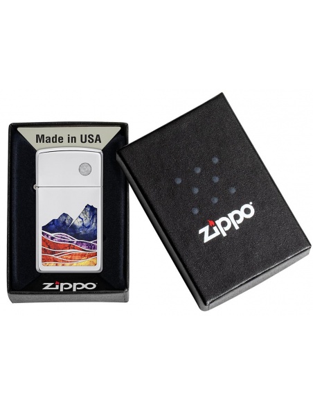 Brichetă Zippo 49412 Slim Landscape