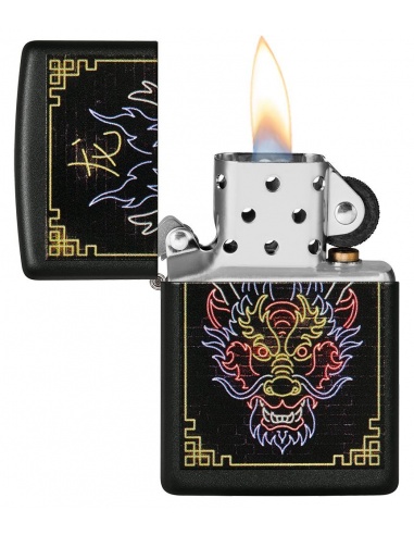 Brichetă Zippo 49396 Neon Dragon