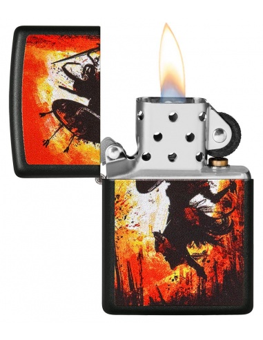 Brichetă Zippo 49405 Warrior Sword and Shield